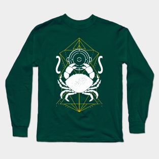 Geometric Crab Long Sleeve T-Shirt